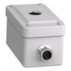 Picture of Empty enclosure control station, Harmony 9001K, Harmony 9001SK, plastic, 1 cut out, 30mm, for 3 4 cable entry