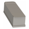 Picture of Empty enclosure control station, Harmony 9001K, Harmony 9001SK, stainless steel, 4 cut outs, 30mm