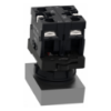 Picture of Double headed push button, Easy Harmony XA2, plastic, 22mm, 1 green flush marked I + 1 red flush marked O, 1NO + 1NC