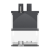 Picture of terminal block, Modicon X80, 40-pin removable caged