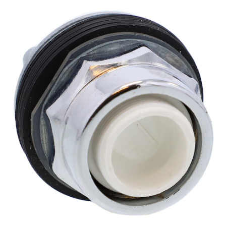 Picture of Head for illuminated push button, Harmony 9001K, metal, projecting, without cap, 30mm, spring return, without bulb