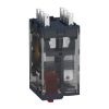 Picture of miniature plug in relay, Harmony Electromechanical Relays, 6A, 4CO, lockable test but to n, 24V AC