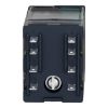 Picture of miniature plug in relay, Harmony Electromechanical Relays, 6A, 4CO, lockable test but to n, 48V DC