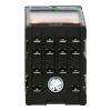 Picture of miniature plug in relay, Harmony Electromechanical Relays, 6A, 4CO, with LED, 24V DC