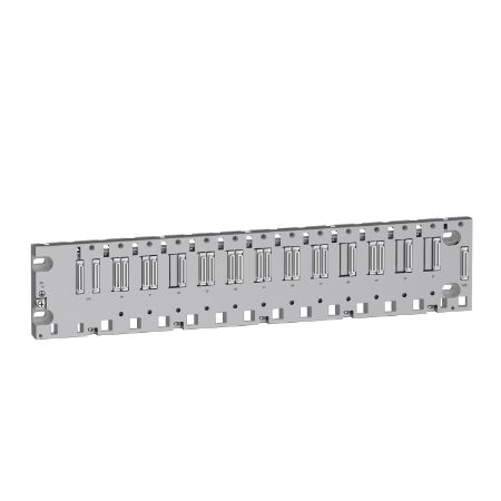 Picture of rack, Modicon X80, 12 slots, Ethernet backplane