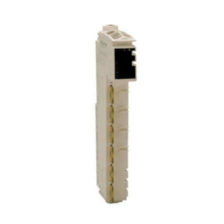 Picture of analog input module, Modicon TM5, 2I, +/-10V, 0 to 20mA, 16bits