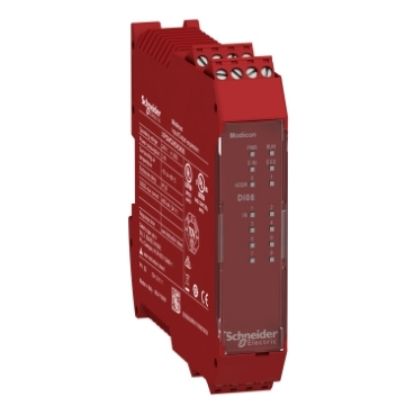 Picture of expansion module, Modicon MCM, 8 inputs, screw