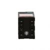 Picture of miniature plug in relay, Harmony Electromechanical Relays, 12A, 2CO, lockable test but to n, 12V DC