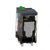 Picture of miniature plug in relay, Harmony Electromechanical Relays, 12A, 2CO, lockable test but to n, 12V DC