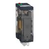 Picture of plug-in relay, Harmony electromechanical relays, 15A, 1CO, with LED, lockable test button, 24V AC