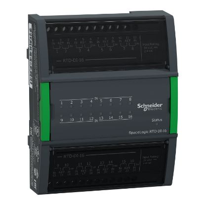 Picture of Central I/O module, SpaceLogic, 16 RTD/digital inputs