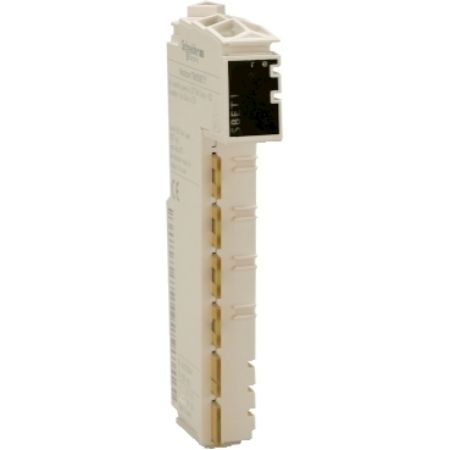 Picture of remote transmitter module, Modicon TM5, communication between RIO