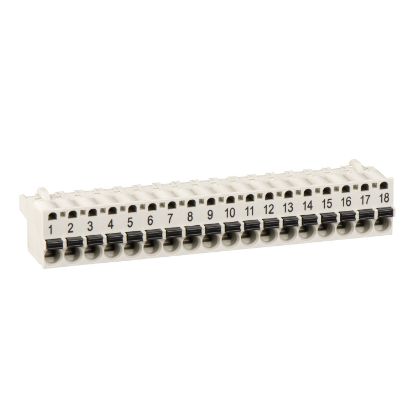 Picture of spring terminal block - Modicon Momentum, Modicon Quantum