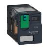 Picture of miniature plug in relay, Harmony Electromechanical Relays, 10A, 3CO, lockable test but to n, 110V DC