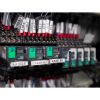 Picture of miniature plug in relay, Harmony Electromechanical Relays, 10A, 3CO, lockable test but to n, 110V DC