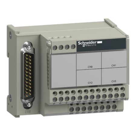 Picture of connection sub-base ABE7 - for distribution of 4 thermocouples