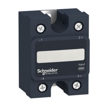 Picture of single phase relay, Harmony Solid State Relays, 90A, panel mount, zero voltage switching, thermal pad, input 90 to 280V AC, output 48 to 660V AC