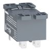 Picture of power relay, Harmony electromechanical relays, DIN rail or panel mount relay, 30A, 2NO, 24V AC