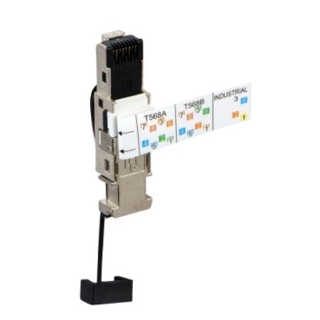 Picture of ConneXium - Rugged RJ45 connector - Field Assembled - package of 2 connectors