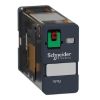 Picture of plug-in relay, Harmony electromechanical relays, 15A, 1CO, lockable test button, 24V AC