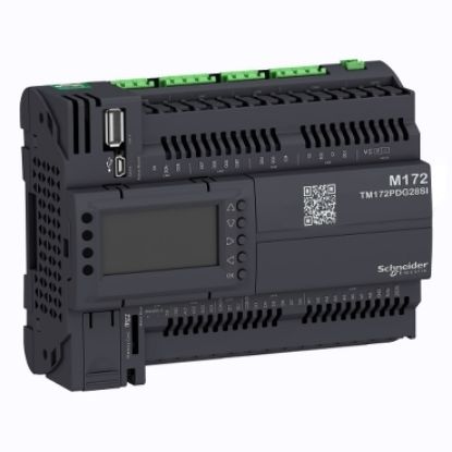 Picture of Modicon M172 Performance Display 28 I/Os, Eth, Solid State Relay