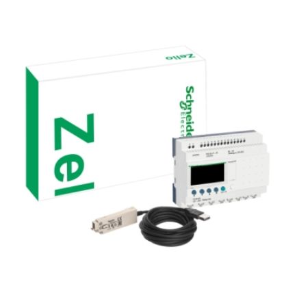 Picture of Zelio Logic, Compact discovery packs, smart relay discovery pack, 12 I/O, 24 V DC