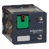 Picture of plug-in relay, Harmony electromechanical relays, 15A, 3CO, with LED, lockable test button, 120V AC