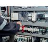 Picture of plug-in relay, Harmony electromechanical relays, 15A, 3CO, with LED, lockable test button, 230V AC