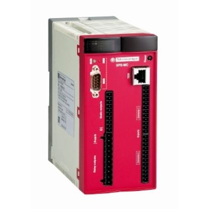Picture of safety controller XPS-MC - 24 V DC - 16 input - 32 LEDs signalling