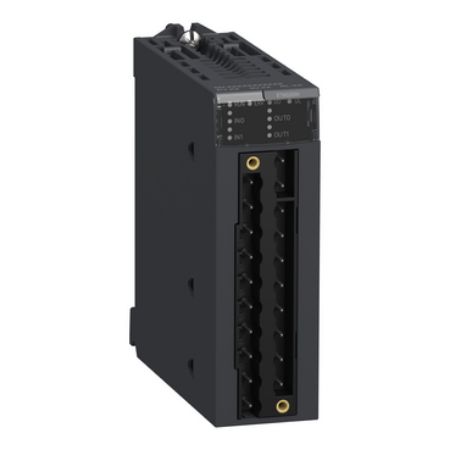 Picture of frequency module, Modicon X80, turbomachinery, input 2 channels, hardened