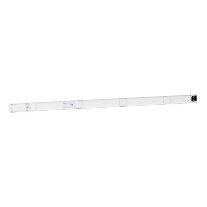 Picture of Straight distribution length, Canalis KN, additional, aluminium, 100A, 3L+N+PE, fixed length 2m, 4 outlets, RAL9001