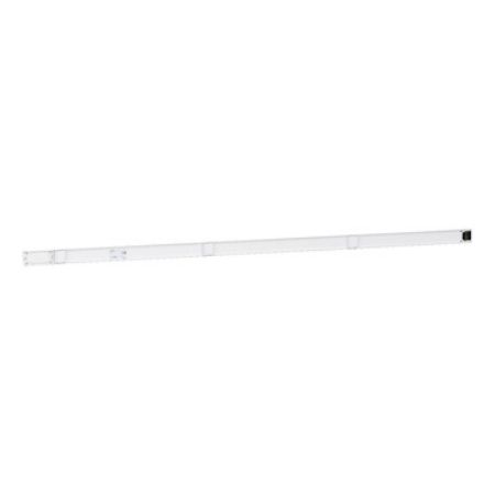 Picture of Straight distribution length, Canalis KN, standard, aluminium, 100A, 3L+N+PE, fixed length 3m, 3 outlets, RAL9001