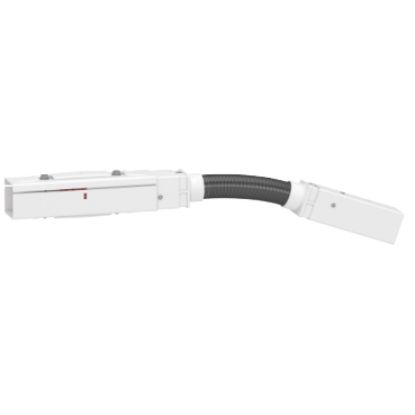 Picture of Flexible length, Canalis KBB, 25/40A, 1 circuit, L+N+PE/3L+N+PE, 0.5m, compatible with DALI protocol, white RAL9003