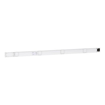Picture of Straight distribution length, Canalis KN, additional, aluminium, 160A, 3L+N+PE, fixed length 2m, 4 outlets, RAL9001