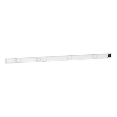 Picture of Straight distribution length, Canalis KN, transmission bus, aluminium, 100A, 3L+N+PE, fixed length 2m, 4 outlets,RAL9001