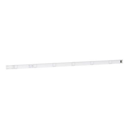 Picture of Straight distribution length, Canalis KN, transmission bus, aluminium, 40A, 3L+N+PE, fixed length 3m, 6 outlets, RAL9001