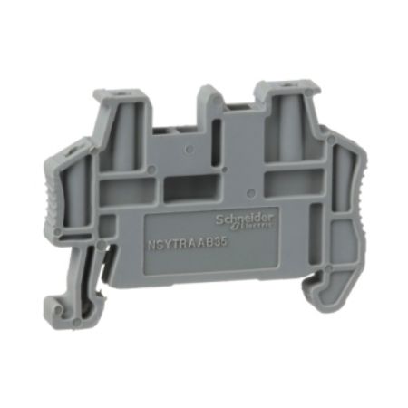 Picture of Linergy, End Bracket, Snap-On For 35m DIN Rails, 5,2mm width, Markable