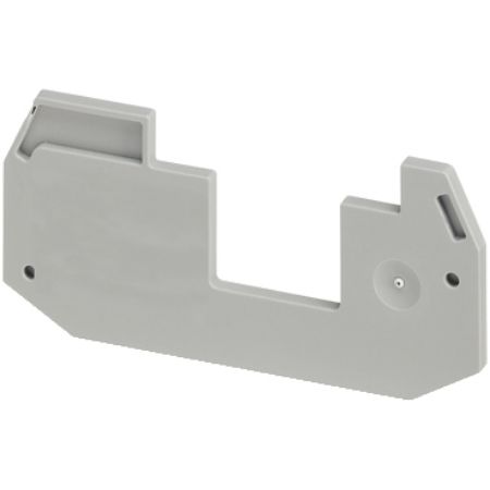 Picture of Linergy, Partial Cover plate, Linergy TR, 2 level, 4 points, for screw terminals NSYTRV24D, NSYTR, grey, Set of 50