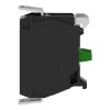 Picture of Single contact block, Harmony XB4, silver alloy, faston connector, 1NO