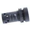 Picture of Monolithic push button, Harmony XB7, plastic, green, 22mm, spring return, unmarked, 1NO