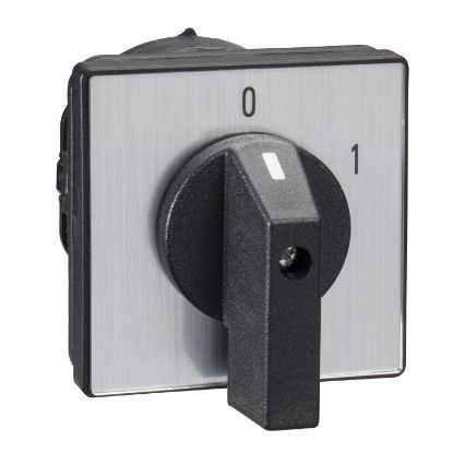 Picture of Cam switch, Harmony K, front mounting, plastic, 3 poles,2 positions, 60°, 32A, 64x64mm, marked 0/1