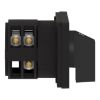 Picture of Complete cam switch, Harmony K1, K2, cam changeover switch, front mounting, plastic, 3 poles, position 0, 60degrees, 32A, 64x64mm, marked 1 0 2