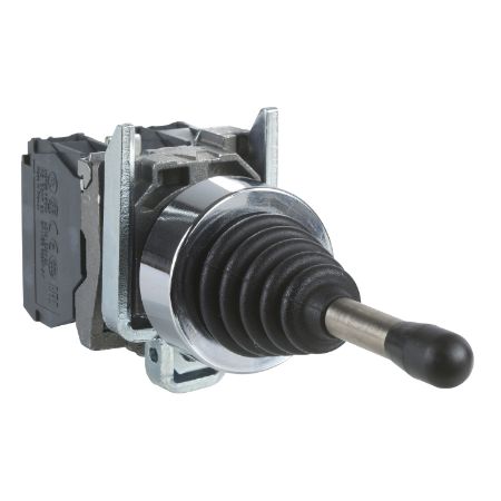 Picture of Joystick controller, Harmony XB4, metal, 22mm, 2 directions, spring return, 1NO