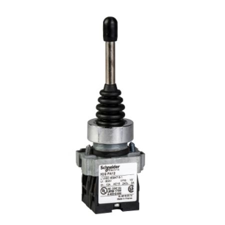 Picture of Complete joystick controller, Harmony XD2, 22mm, plastic, 2 directions, 1NO per direction, with return position 0