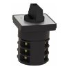 Picture of Complete cam switch, Harmony K1, K2, cam changeover switch, front mounting, plastic, 4 poles, position 0, 60degrees, 63A, 64x64mm, marked 1 0 2