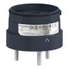 Picture of Harmony XVU, Fixing unit for modular tower lights, black, 60mm, 3 pins direct mounting