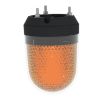 Picture of Harmony XVR, Illuminated beacon without buzzer, orange, Ø100, integral LED, 12...24 V DC