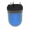 Picture of Harmony XVR, Illuminated beacon without buzzer, blue, 100mm, integral LED, 100...230V AC