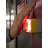 Picture of Harmony XB5, Head for illuminated push button, green projecting, 22mm, universal LED, spring return, unmarked