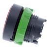 Picture of Harmony XB5, Push button head, plastic, flush, red, 22mm, spring return, unmarked